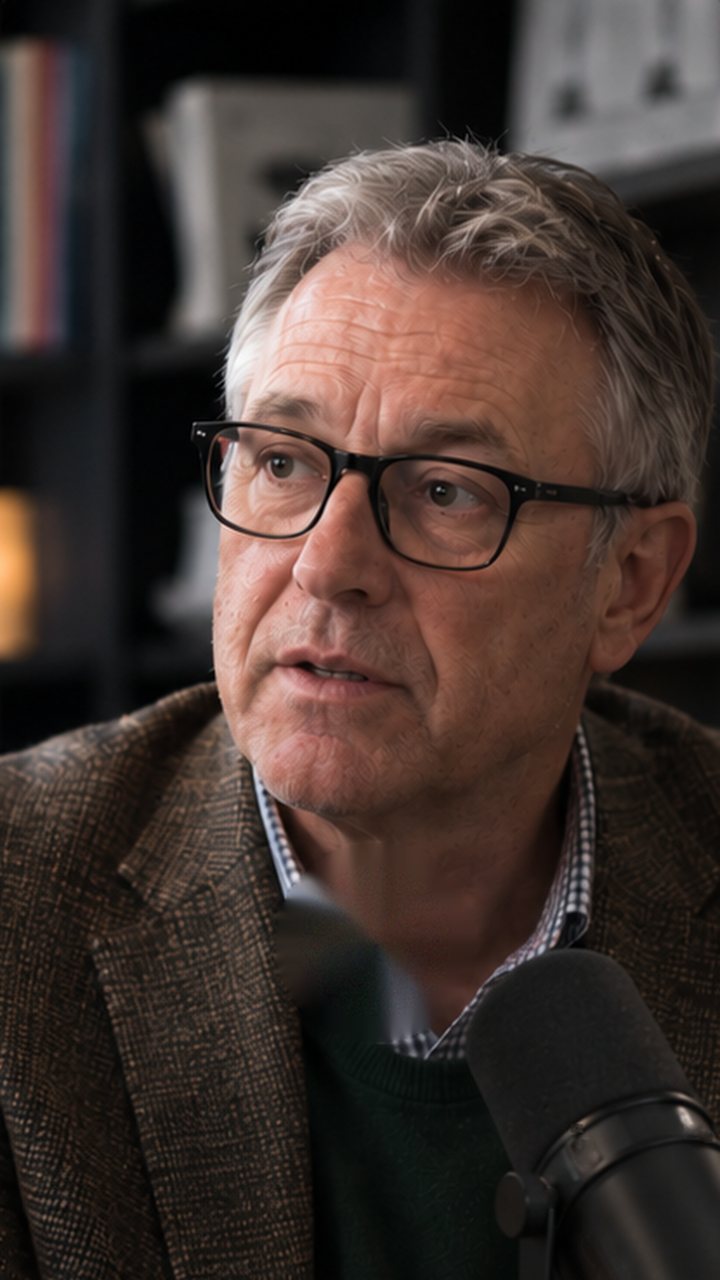Dirigeant en interview, visuel d'illustration généré par IA